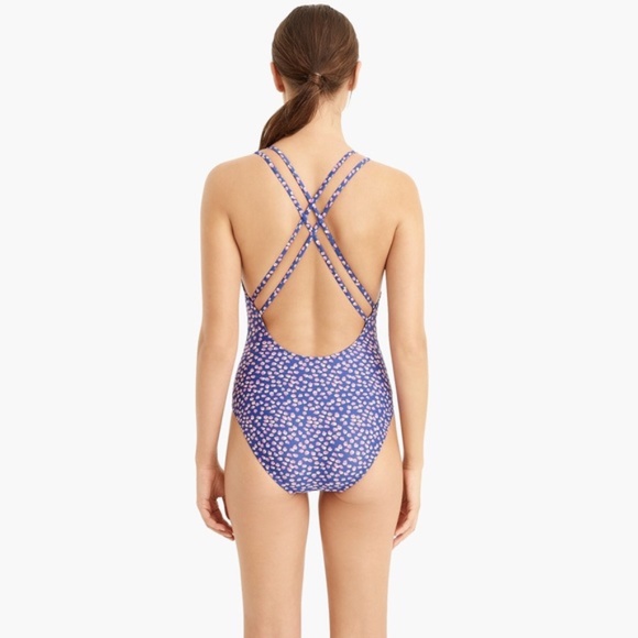 Eco ROSEBUD Double Cross Back New J Crew size 4 - Picture 4 of 7